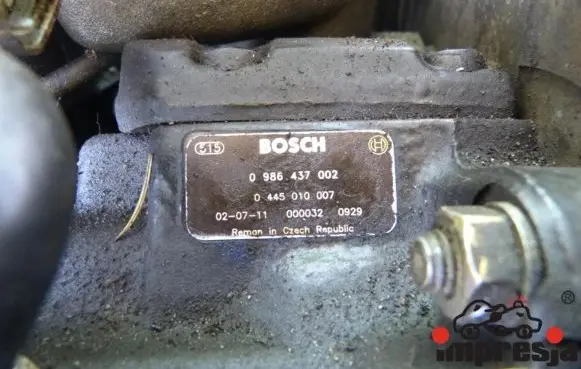Fiat Multipla Fuel injection high pressure pump IMPRK568458