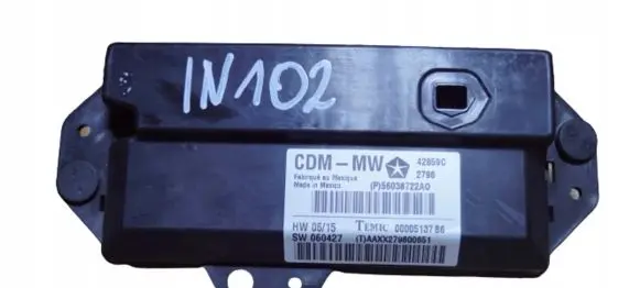Chrysler 300 - 300C Door control unit/module 56038722A0