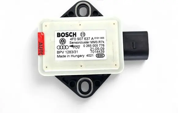 Audi A6 S6 C6 4F ESP acceleration yaw rate sensor 4F0907637A 0265005776