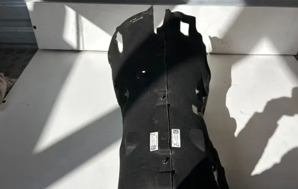 Heat shield in engine bay