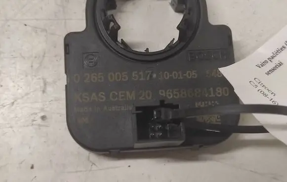 Citroen C5 Steering angle sensor 0265005517 CEM20 9658684180