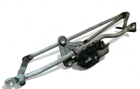 Front wiper linkage