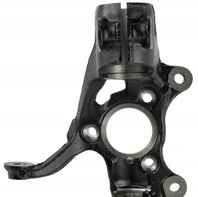 Front wheel hub spindle knuckle