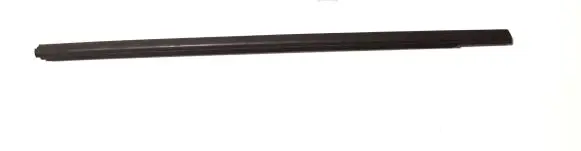 Front door glass trim molding