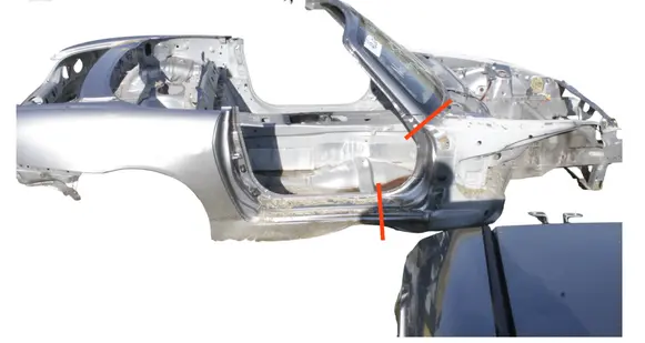 Honda S2000 Front quarter panel 