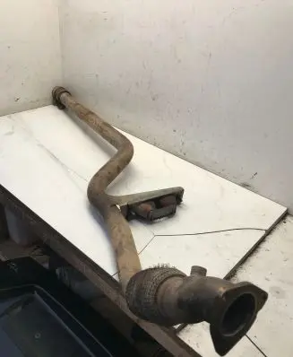 Audi A6 S6 C6 4F Muffler pipe connector clamp 