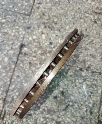 Front brake disc