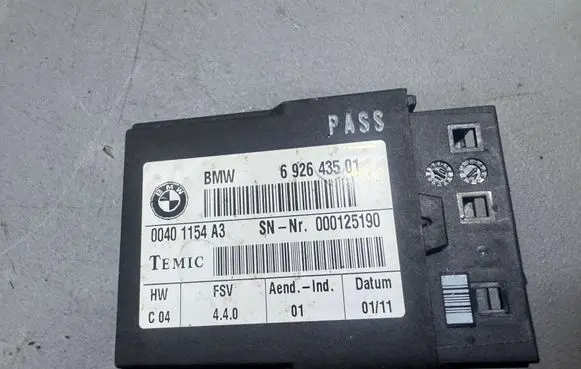 BMW X1 E84 Seat control module 6926435