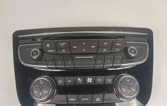 Peugeot 508 Climate control unit 96656641XZ