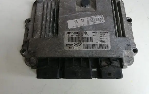 Peugeot 206 Engine control unit/module 9646559980 0281010707