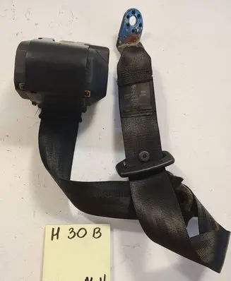 Volkswagen Polo IV 9N3 Rear seatbelt 6Q0857806HCP 191857827B TRW33025926
