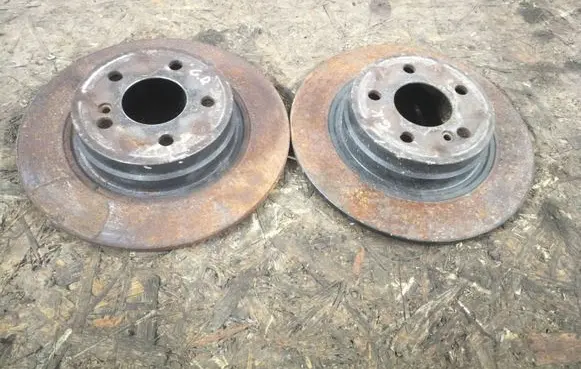 Mercedes-Benz C W204 Rear brake disc
