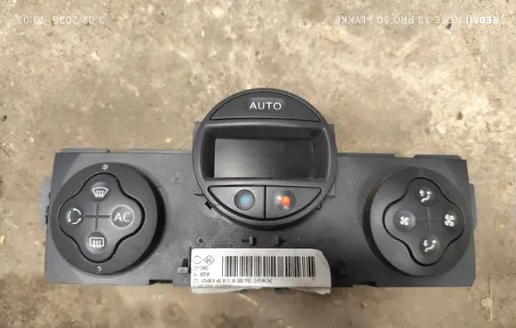 Renault Modus Climate control unit 8200133339 69340010