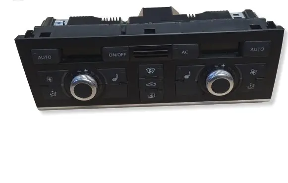 Audi A6 S6 C6 4F Climate control unit 4F1820043AL 4F0910043B 5HB00883356