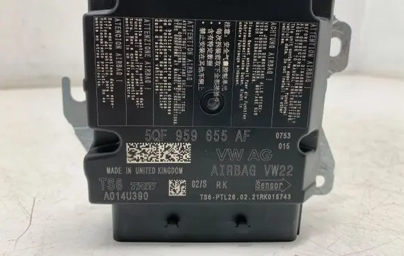 Volkswagen PASSAT B8 Airbag control unit/module 5QF959655AF