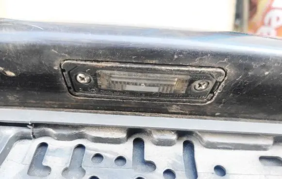 Volkswagen Polo IV 9N3 Number plate light