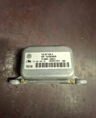 Volkswagen Touran I ESP acceleration yaw rate sensor 1J0907655A 10098503064