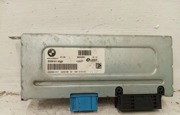 BMW 5 F10 F11 Gateway control module 9244261 102821