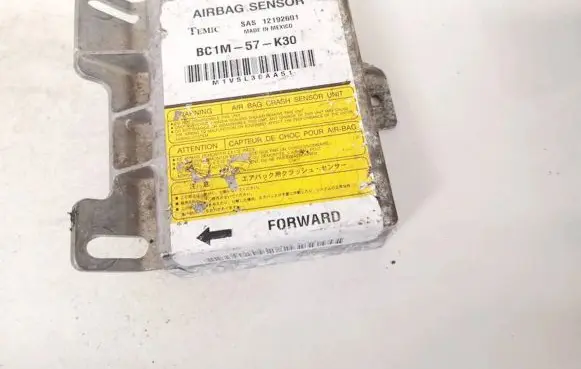 Mazda 323 Airbag control unit/module BC1M57K30 12192601