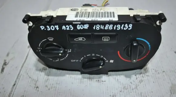 Peugeot 307 Climate control unit 1848819139