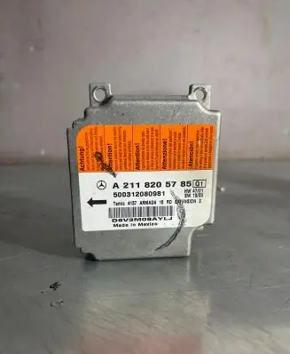 Mercedes-Benz E W211 Airbag control unit/module A2118205785 500312080981 96VJM08AY