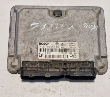 Opel Zafira A Engine control unit/module 24417169 28SA9999 0281010268