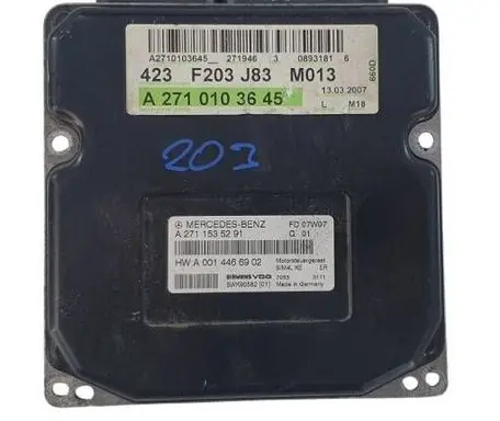 Mercedes-Benz C W203 Engine control unit/module ECU 2710103645 2711535291