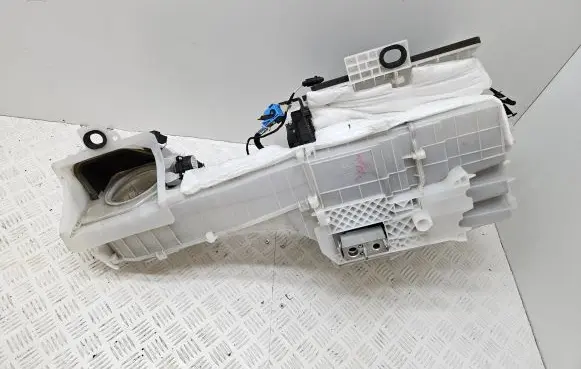 Interior heater climate box assembly