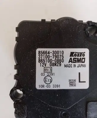 Lexus RX 450H Headlight level adjustment motor 8566430010 8651000860