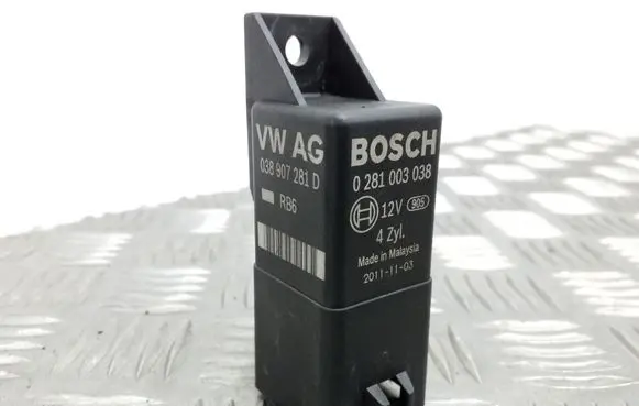 Glow plug pre-heat relay