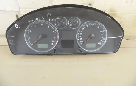 Volkswagen Sharan Speedometer (instrument cluster) 7M3920820GX YM2110849CC 0310020314