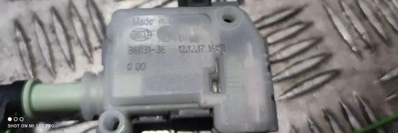 Fuel tank cap lock motor