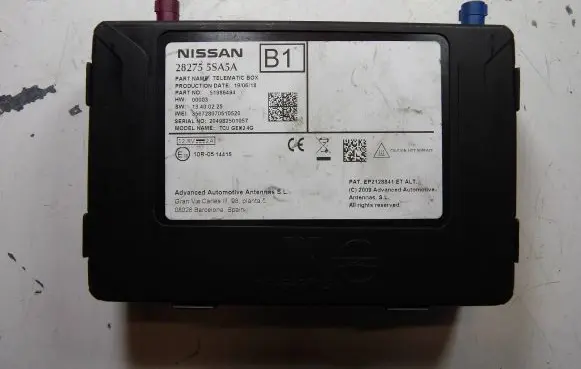 Nissan Leaf I (ZE0) Other control units/modules 282755SA5A