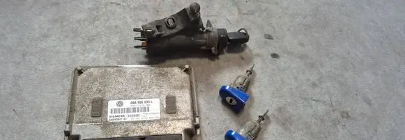 Volkswagen New Beetle Engine ECU kit and lock set 06A906033L 5WP40041