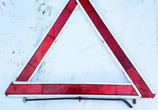 Emergency warning sign