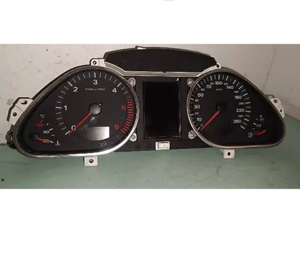Audi A6 S6 C6 4F Speedometer (instrument cluster) 5550007301