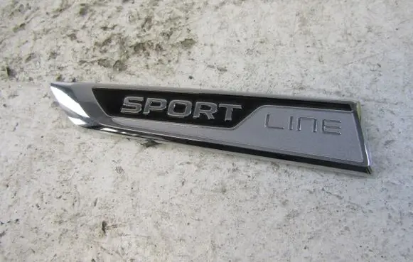 Skoda Superb B8 (3V) Fender model badge letters 3V0853041A