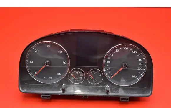 Volkswagen Cross Touran I Speedometer (instrument cluster) 1T0920872F