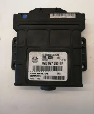 Volkswagen Touareg I Gearbox control unit/module 09D927750BP