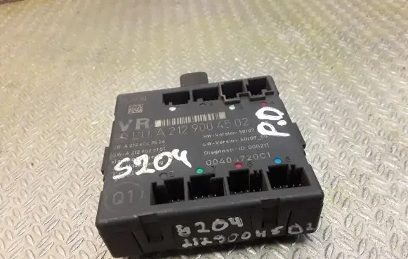 Mercedes-Benz C W204 Door control unit/module 2129004502 A2129004502