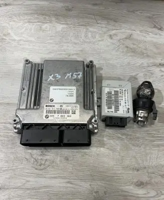 Engine ECU kit and lock set