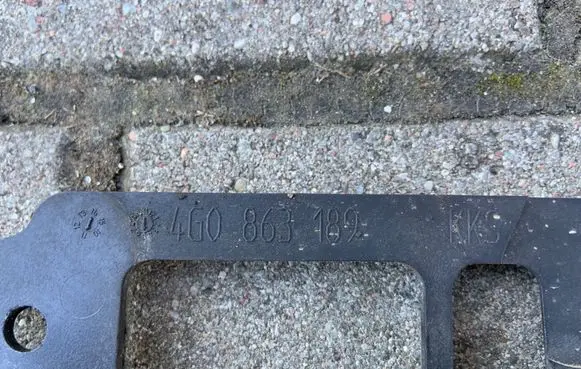 Audi A6 S6 C7 4G Front underbody cover/under tray 4G0863189