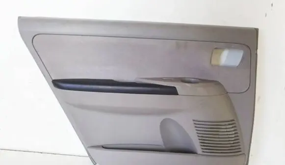 Rear door card panel trim