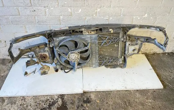 Audi A3 S3 8L Radiator support slam panel 1J0121207