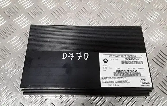 Jeep Grand Cherokee Sound amplifier 05064533AL