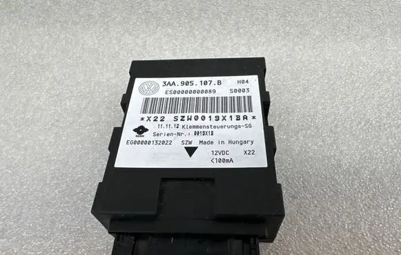 Volkswagen PASSAT B7 Other control units/modules 3AA905107B E500000000089 EG00000132022