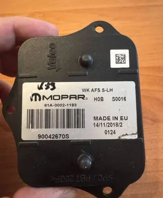 Jeep Grand Cherokee Xenon control unit/module 90042670S 61A30021183