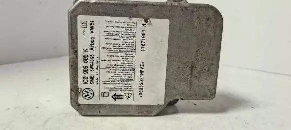 Skoda Roomster (5J) Airbag control unit/module 1C0909605K 5WK43125