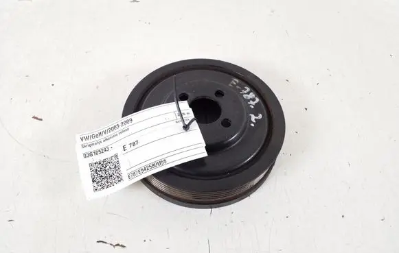 Volkswagen Golf V Crankshaft pulley 03G105243