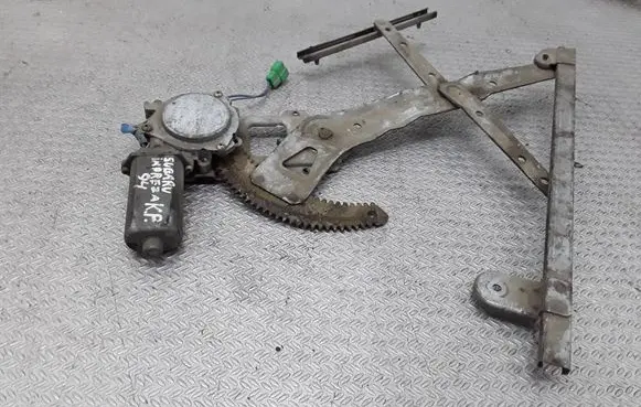 Front door window regulator with motor
